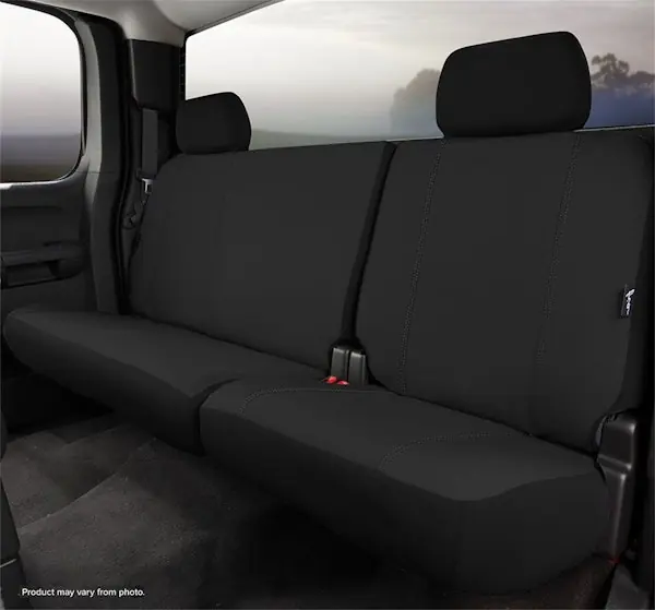 Fia SP82-52 BLACK Seat Protector™ Custom Seat Cover Luxury