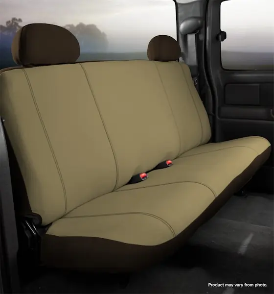 Exclusive Fia SP82-7 TAUPE Seat Protector™ Custom Seat Cover
