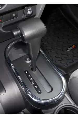 Rugged Ridge 11156.02 Transmission Shifter Trim, Chrome Automatic Weekend Sale