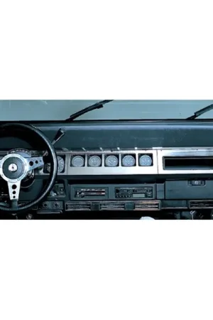 Deal Rugged Ridge 11144.01 Dash Overlay Kit; Stainless Steel; 87-95 Jeep Wrangler YJ