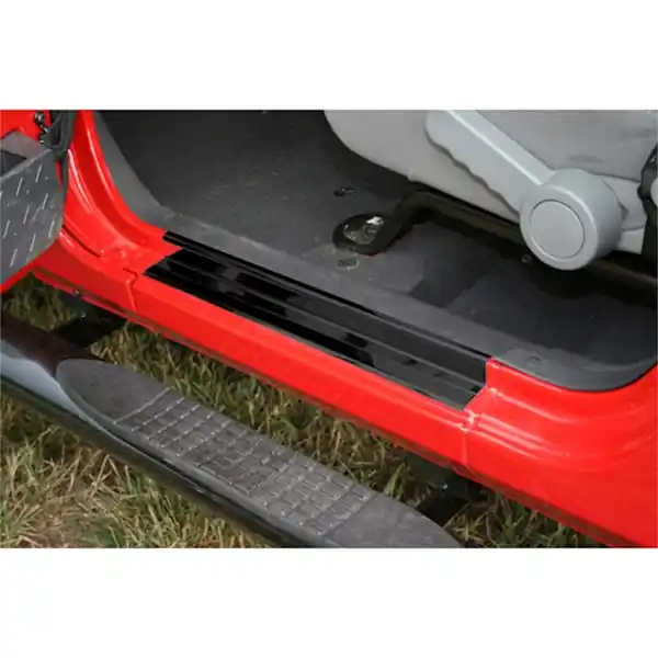 Don’t Miss Out Rugged Ridge 11216.10 Door Entry Guard Set; Black; 07-17 Jeep Wrangler JK