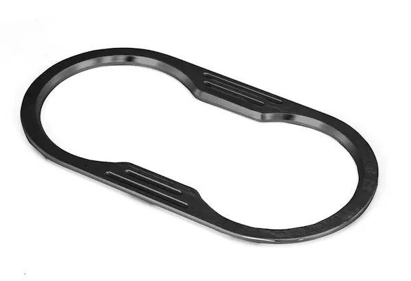 Exclusive Rugged Ridge 11422.14 Billet Aluminum Cup Holder Bezel, Black