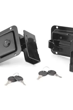 Rugged Ridge 11812.80 Door Latch Set; 07-17 Jeep Wrangler JK Markdown
