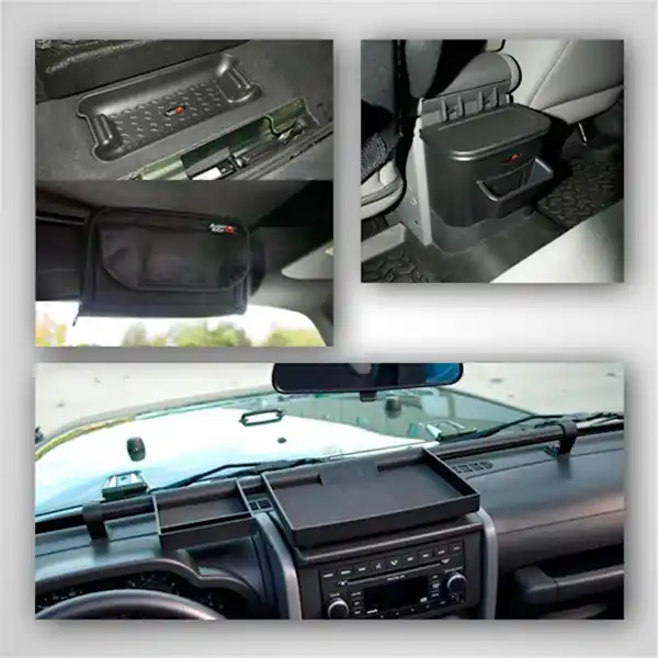 Trending Rugged Ridge 12496.16 Interior Storage Kit; 07-10 Jeep Wrangler JK