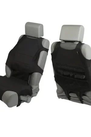 Bargain Rugged Ridge 13235.30 Neoprene Seat Protector Vests; Black; 07-17 Jeep Wrangler JK