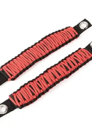 Don’t Miss Out Rugged Ridge 13305.80 Paracord A-Pillar Grab Handle Red