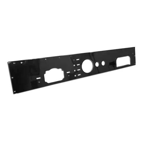 Rugged Ridge 13320.11 Dash Panel; Pre-Cut Holes; Black; 76-86 Jeep CJ Models Price Drop