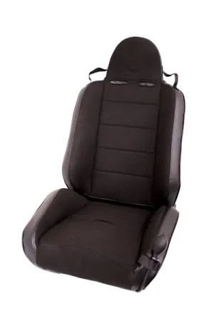 Rugged Ridge 13406.15 RRC Off Road Racing Seat, Reclinable, Black Crafted