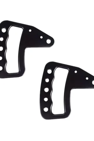 Place Order Rugged Ridge 13505.51 Aluminum Grab Handles, Front Pair, Black