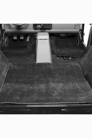 Modern Rugged Ridge 13690.01 Deluxe Carpet Kit, Black