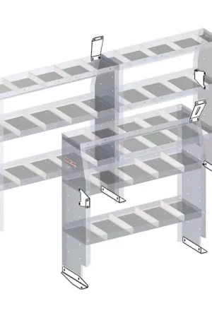 Weather Guard 9753-3-01 Shelf Unit Mounting Bracket Best Price