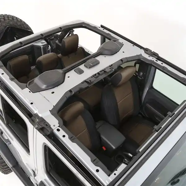 Smittybilt 472225 Smittybilt Neoprene Seat Cover Set Front/Rear - Tan Gen 1 Secure Checkout