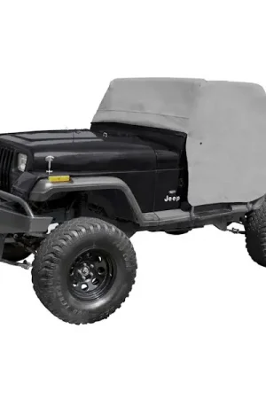 Rugged Ridge 13310.09 Cab Cover; Gray; 87-91 Jeep Wrangler YJ Cheap