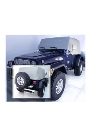 Rugged Ridge 13316.09 Cab Cover; Gray; 92-06 Jeep Wrangler YJ/TJ Free Returns