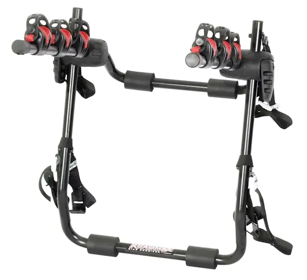 Trending Trimax RMER3 Road-Max Universal Trunk Mount 3 Bike Carrier