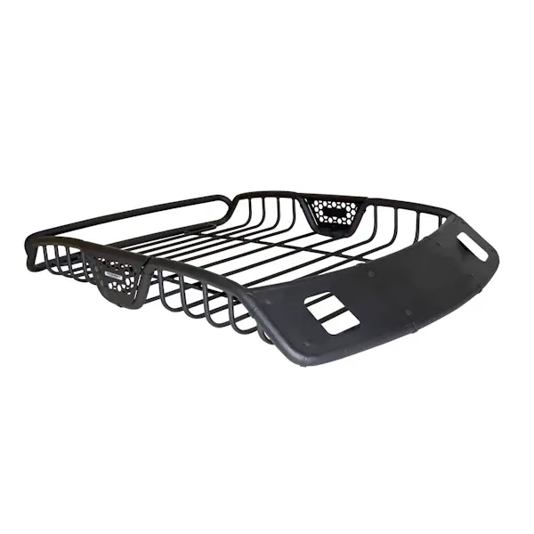 Go Rhino 59027T SR20 Tubular Steel Roof Rack With 2x Light Mount Openings - 60" Long Reduced Price