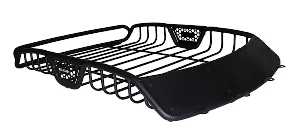 Save Now Go Rhino 59015T SR10 Tubular Steel Roof Rack with Black Fairings - 48" Long