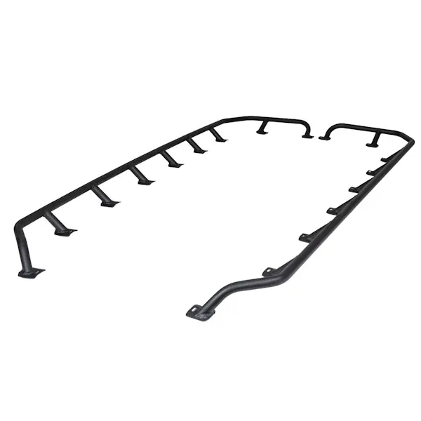 Time-Limited Go Rhino 5933081T SRM300 Tri Rail Kit for 80" Long x 40" Wide Rack - Rails only