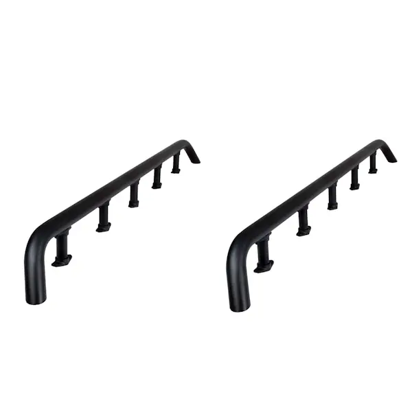 Luxury Go Rhino 5935061T SRM500 Dual Rail Kit for 65" Long x 52" Wide Long Rack - Rails only