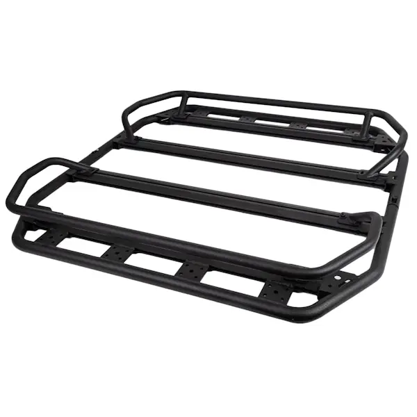 Next Day Delivery Go Rhino 5933544T SRM300 40" Long x 40" Wide Flat Platform Rack with Quad Overland Rail Kit