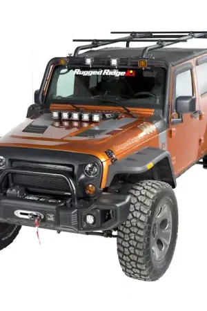 Today Only Rugged Ridge 11703.22 Sherpa Roof Rack Kit, 4-Door