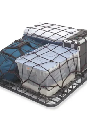 Genuine Rugged Ridge 13551.30 Universal Cargo Net; Rugged Ridge; Roof Rack Stretch Net