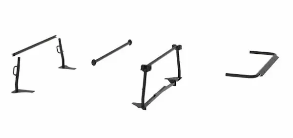 Budget Holman (formerly Kargo Master) 12007 The Pro Rack Leg & Crossbar Kit