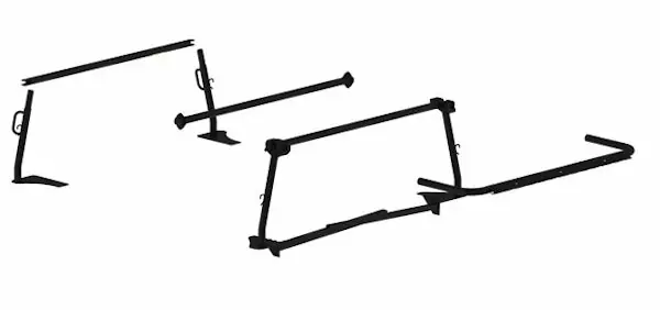 Holman (formerly Kargo Master) 12001 The Pro Rack Leg & Crossbar Kit Last Chance