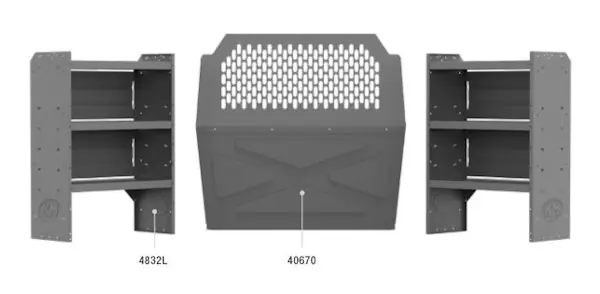 Best Choice Holman (formerly Kargo Master) 400CE Commercial 43 H Shelves - NV200