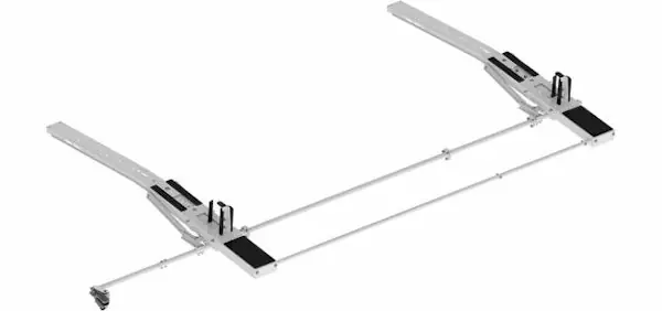 Holman (formerly Kargo Master) 4THS0D Drop Down Ladder Rack Kit - Single - Transit HR While Supplies Last