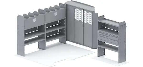 Professional Grade Holman (formerly Kargo Master) FFP-PMR Quick Package Pro - ProMaster 136 WB Standard/High Roof