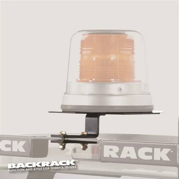 BACKRACK 91002 Utility Light Bracket; Universal; Black; 10.5 In. Base, Center Mount New Release