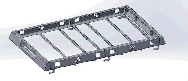 Hammerhead Armor 600-56-0638 85 DOUBLE ROOF RACK Big Sale