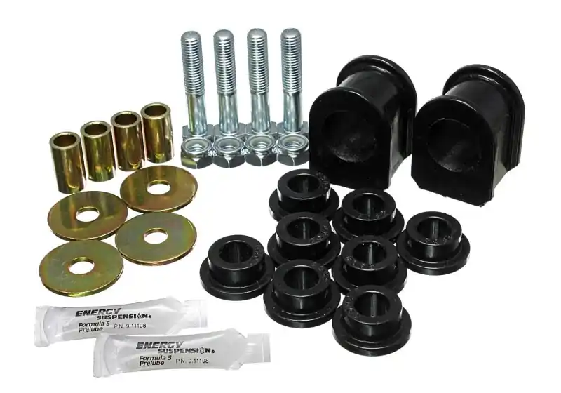 Best Choice Energy Suspension 99-04 Ford F250 SD/350 4WD Black Front 1-1/4in Sway Bar Bushing Set
