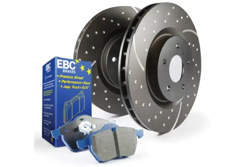 EBC S6 Brake Pad and Rotor Kit Brand New
