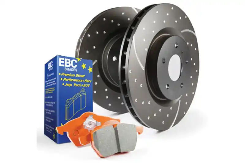 EBC S8 Brake Pad and Rotor Kit Grab Now